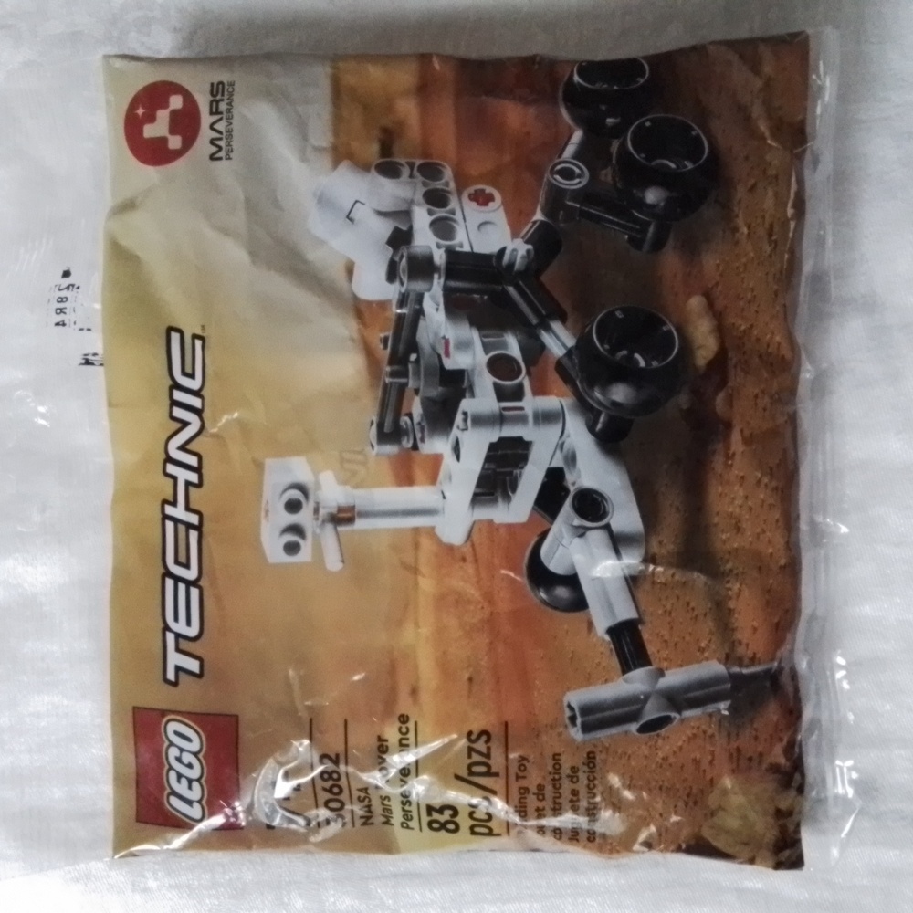 Lego Technic NASA Mars Rover Perseverance Set 30682 83 Pieces Ages 7+